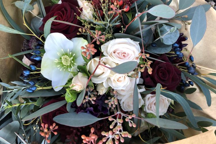 Choosing your Valentine's flowers with Harrison and Green Florist 